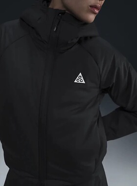 专柜正品nike耐克ACG女子冬季加厚保暖黑色休闲棉衣 FV7336-010