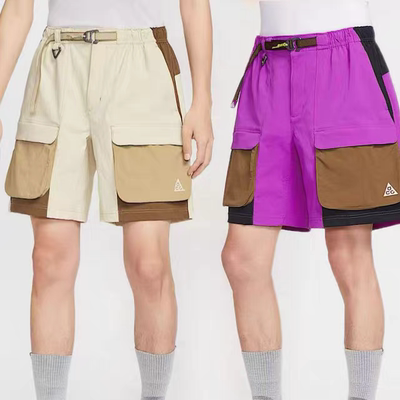 NIKE/耐克 ACG夏新款男子户外大口袋运动休闲五分短裤 HV0594-229