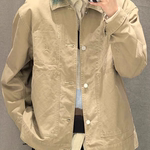 Nike/耐克正品JORDAN男士梭织翻领运动夹克外套HF9318-010