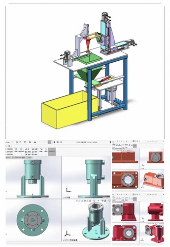 个人机械设计CAD制图SW三维建模UG模具钣金展开工程图SolidWorks