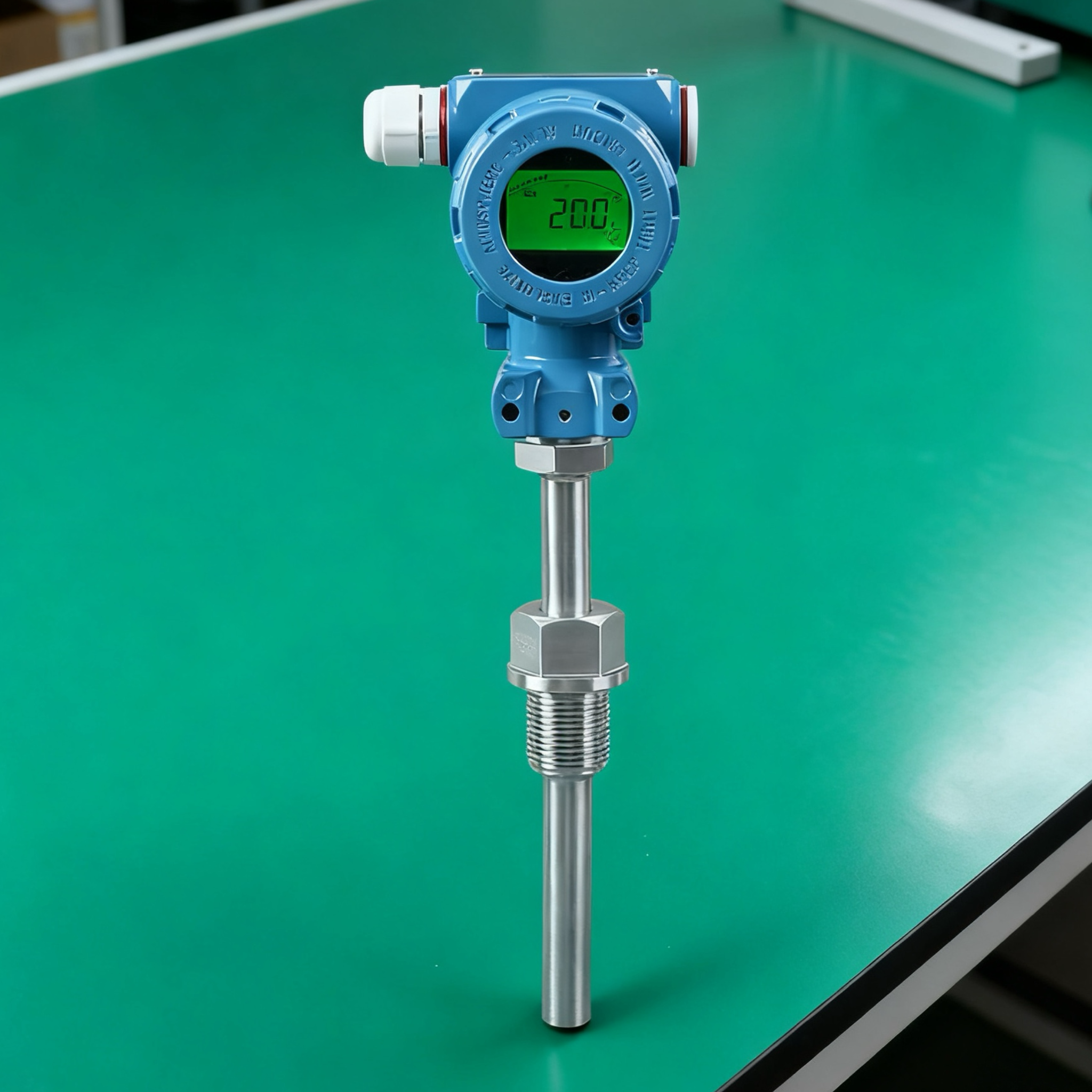 防爆温度变送器带RS485通讯数显温度变送传感器厂家 带CT6防爆证