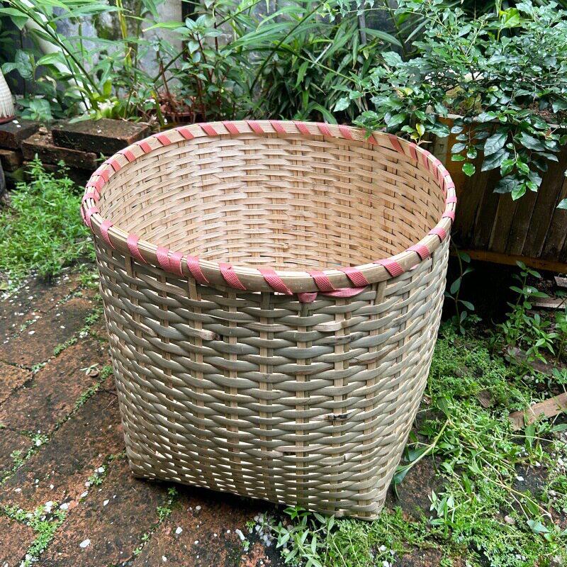 竹编箩筐喜事筐茶叶筐大号垃圾篓