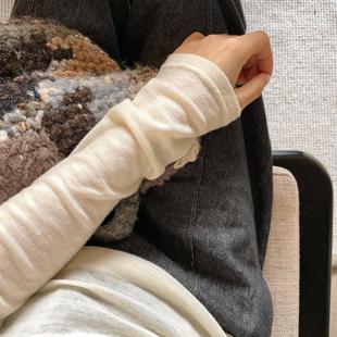 内搭堆堆领打底衫 第二件半价 100%美丽诺羊毛三色高领修身