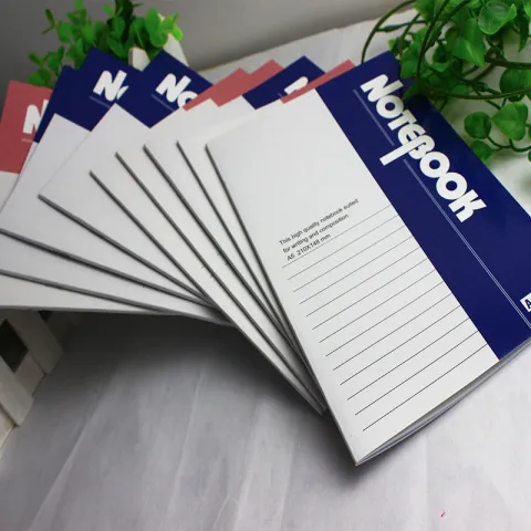 优质软面抄记事本办公A5纸张钉骑办公青联商务笔记D5526本型