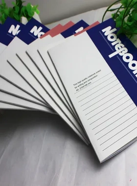 优质软面抄记事本办公A5纸张钉骑办公青联商务笔记D5526本型