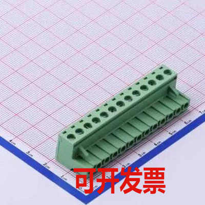 WJ2EDGK-5.08-13P 插拔式接线端子 1x13P 5.08mm 排数:1 每排P数: