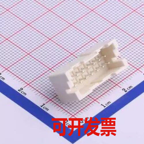 HX25068-14B 线对板针座 2x7P 间距:2.5mm 直插 米黄 插件,P=2.5m
