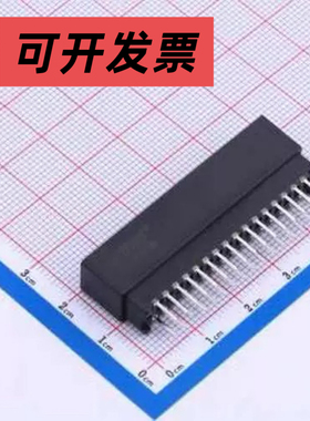 ED32BGFBK 金手指连接器 2.54mm P数:32P 插件,P=2.54mm