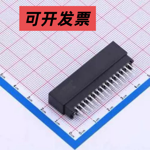 ED32BGFBK 金手指连接器 2.54mm P数:32P 插件,P=2.54mm