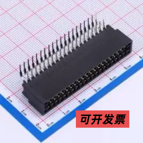 ER40BGFBK 金手指连接器 EDGE SLOT 2.54mm P数:40