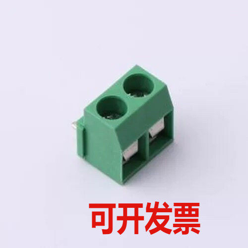 MX126R-5.0-02P-GN01-Cu-S-A 螺钉式接线端子 1x2P 5mm 弯插 排数