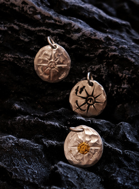 雷鸟小鹰日系手工项链吊坠纯银