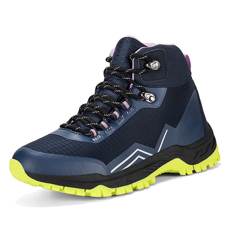 保罗男鞋雪地靴东北冬季保暖加绒加厚棉鞋户外防水防滑登山鞋