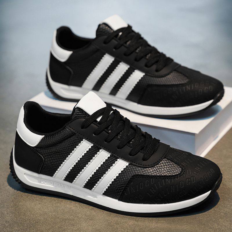 捡漏稀缺男运动休闲鞋透气平底潮流百搭阿甘鞋复古慢跑鞋