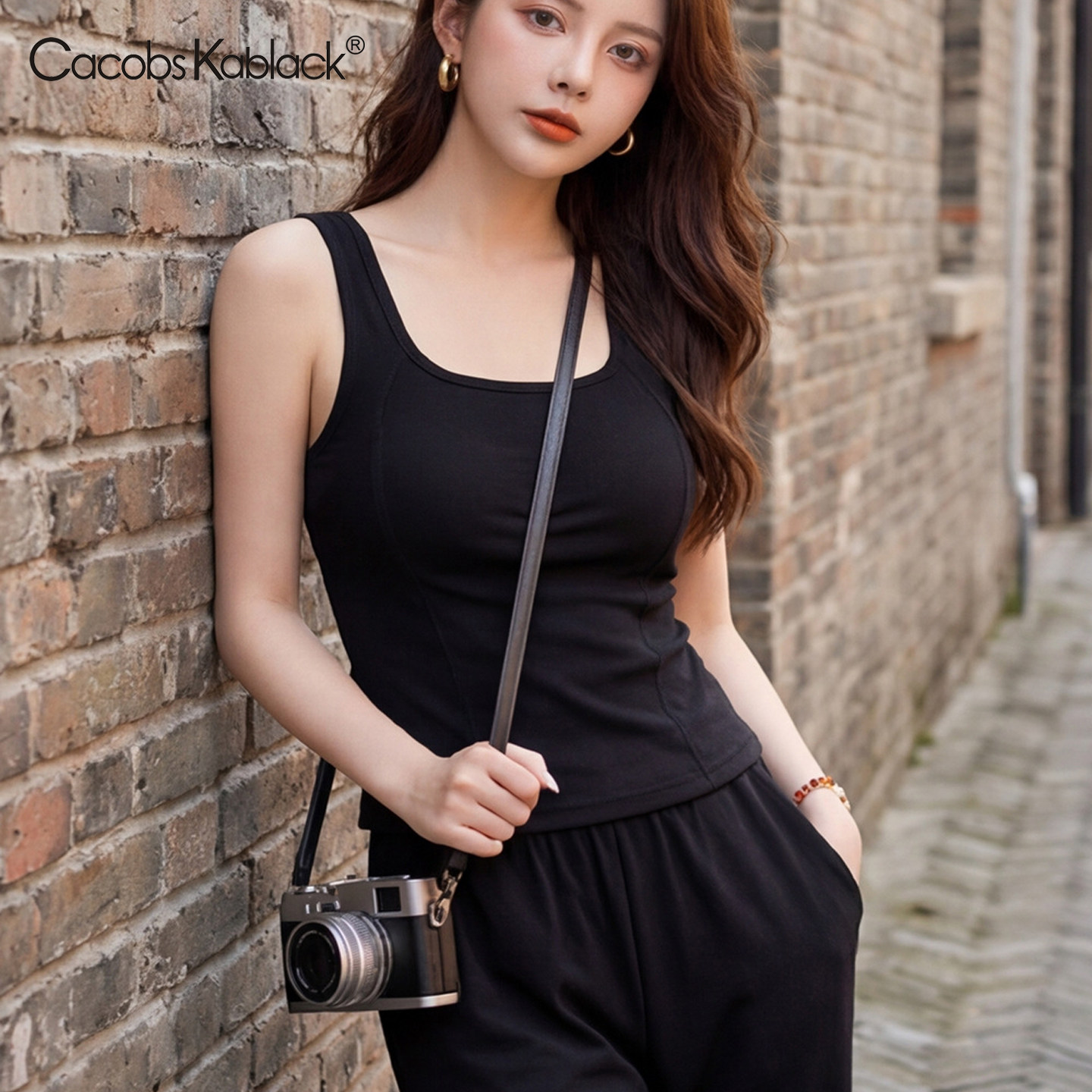 背心女吊带春夏宽肩美背带胸垫文胸一体内搭外穿上衣女潮2026新款