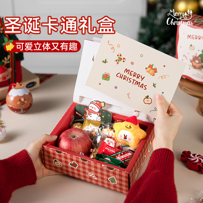 2025圣诞烘焙包装盒雪花酥牛轧糖