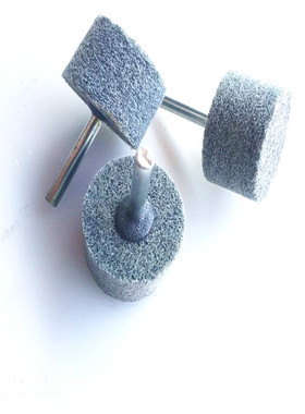 6mm纤维磨头 带柄 电磨尼龙轮纤维轮磨头 抛光轮 不织布磨头