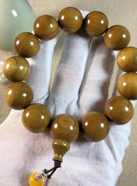 老料金丝楠木手串阴沉木