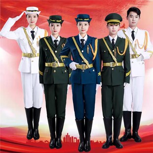 高中初中小学国旗班仪仗队服装学校升旗仪式学生升旗手护卫队礼服