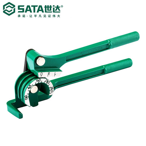 Sata/世达五金工具三合一180°弯管器(6/8/10MM)管子扳手97327