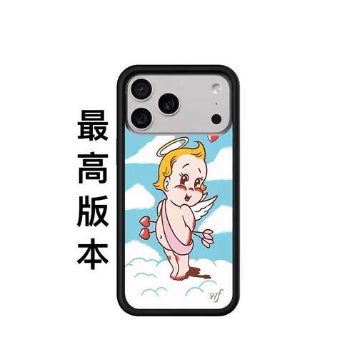 Wildflow卡通猫羊防摔手机壳