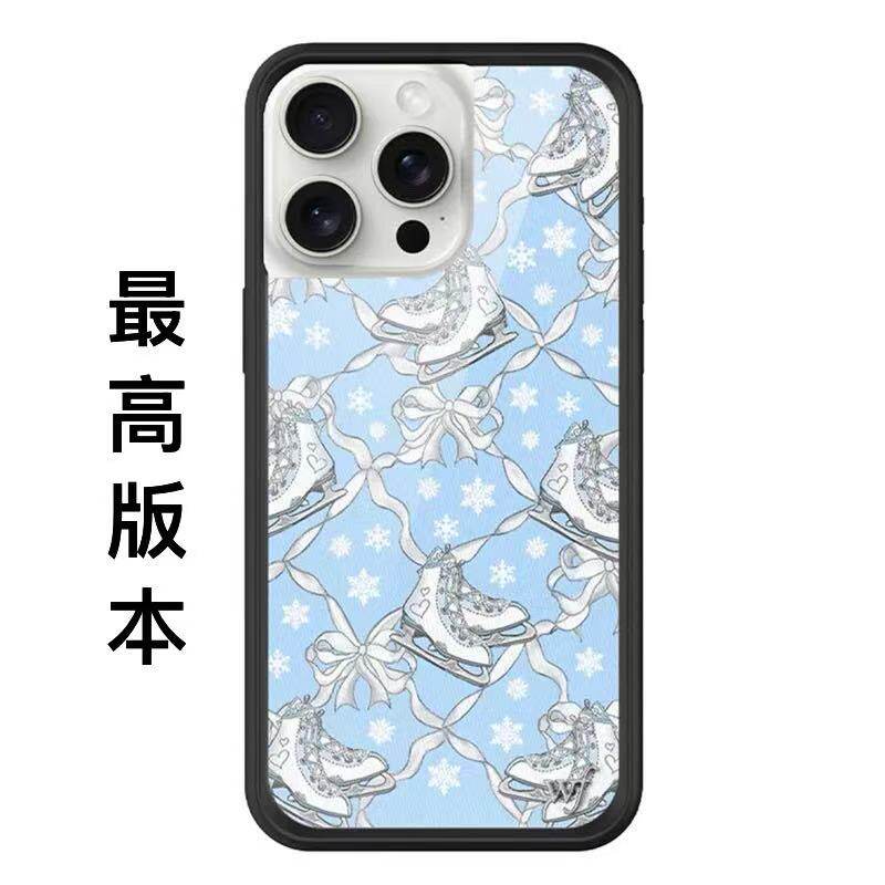 高版wildflow溜冰鞋手机壳芭蕾舞鞋小狗派对适用苹果iPhone17ProMax硬壳16plus全包保护套15硅胶防摔时尚wf