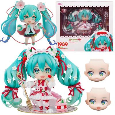 10cm/3.94in #1939 Hatsune Miku Anime Figure 15th Anniversary