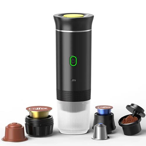 Wireless Electric Portable Espresso Coffee Machine for Car &