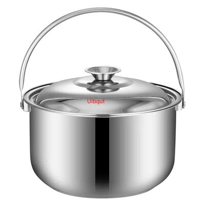 Pot Soup Cooking Steel Stainless Stew Bowl Bowls Stockpot Ki