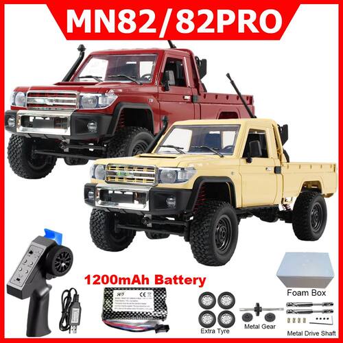 MN82 MN82PRO 1/12 RC Car 4WD 2.4G Remote Control Car Simulat