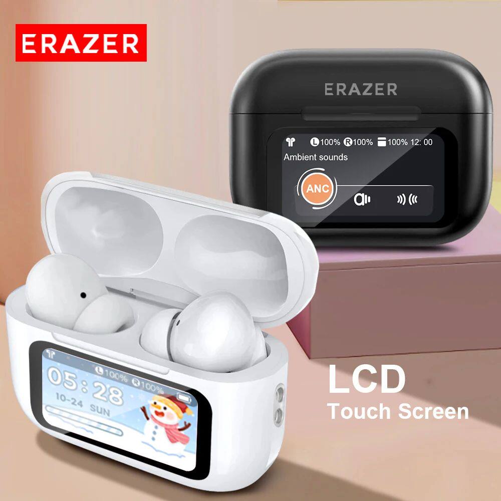 Choice ERAZER Airs Pro Wireless Bluetooth Earphones Touch Sc - 实物图