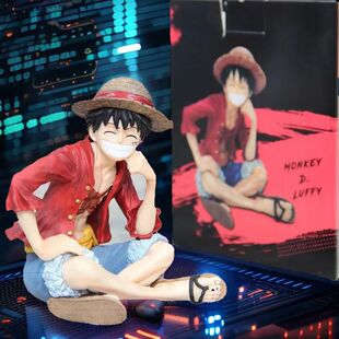 13CM Anime One Piece Monkey D Luffy PVC Action Figures Model