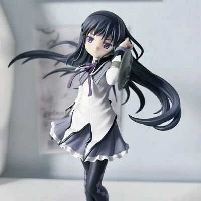 18CM Puella Magi Madoka Magica Aniem Figure Akemi Homura Mag