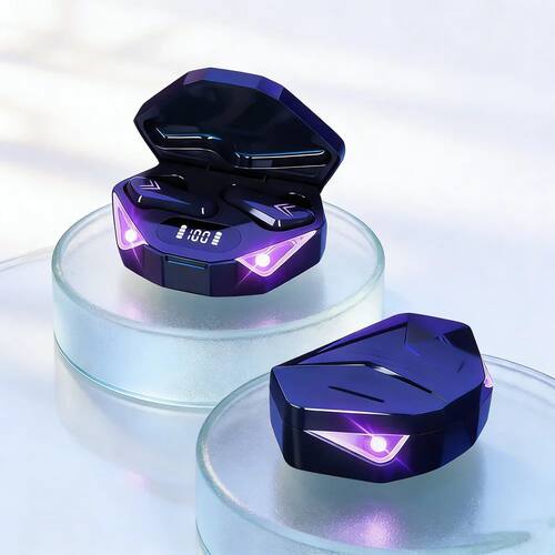 TWS Gaming Earbuds Wireless Bluetooth Earphones With Mic Bas