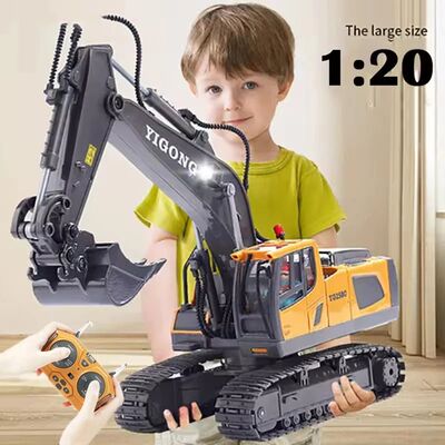RC Excavator 1:20 Remote Control Truck 2.4G RC Crawler Engin