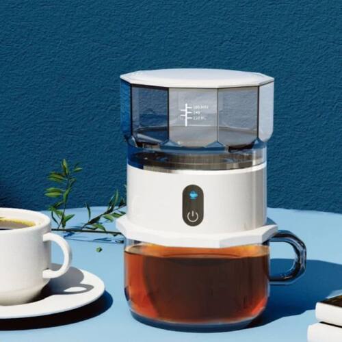 Cordless Coffee Maker Automatic Filter Paper Free Drip Coffe