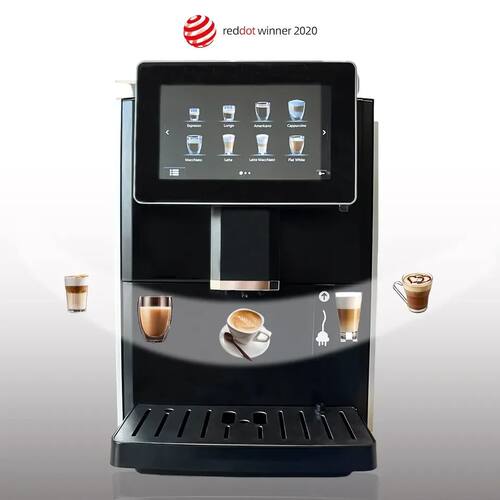 Cafetera Professional Automatic Espresso Coffee Machine With