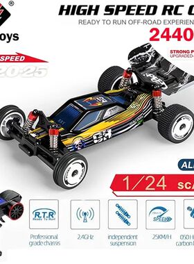 WLtoys 1/28 244016 RC Car 2.4G High Speed Racing Car 2WD 25K