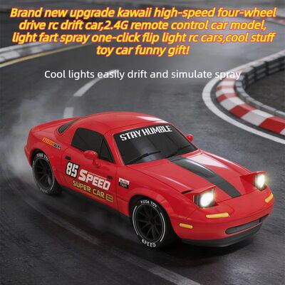 Cool Stuff Toy Car Funny Gift-Kawaii High-speed 4WD Rc Drift