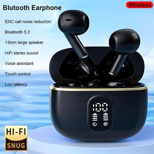 Bluetooth Earphone Wireless Headphone ENC-Calling Noise Canc