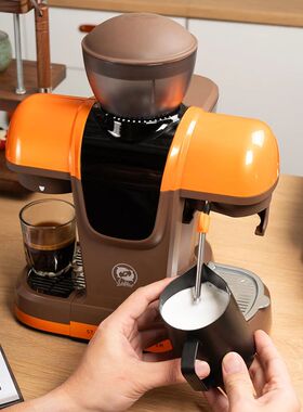 3-in-1 Espresso Machine with Grinder & Milk Frother 19Bar Pr