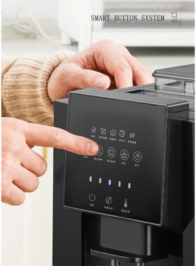 Automatic Espresso Coffee Maker Machine Bean To Cup Smart To