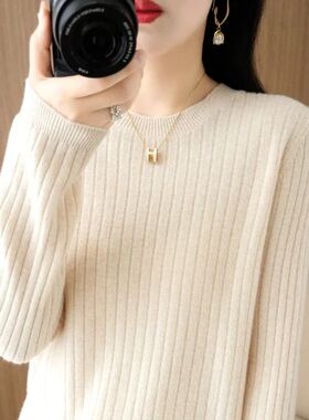 2025 Women Sweaters Autumn Winter Long Sleeve Pullovers O-ne