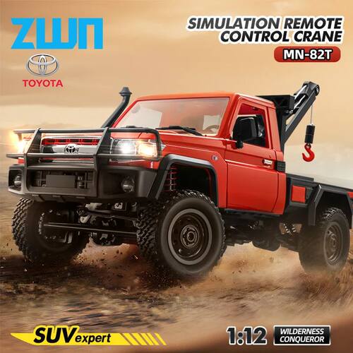 MN82T 2 2.4G RC Crawler Hoist 4WD Remote Control Truck Off-r