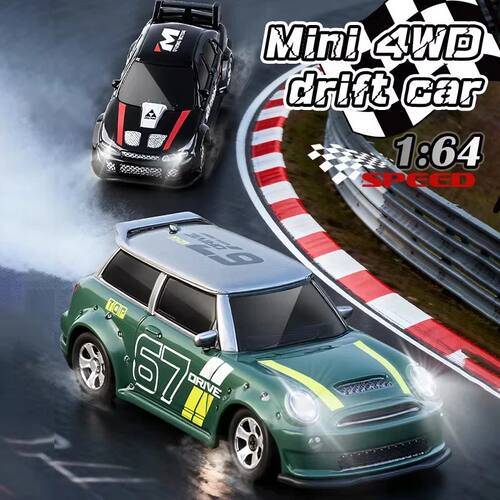KF33 1/64 Mini 2.4G High Speed Drift RC Car 4WD Remote Contr