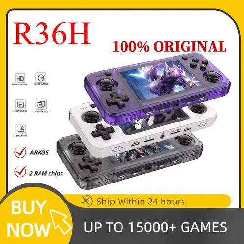 R36H Retro Handheld Console Open-Source Arkos System Classic