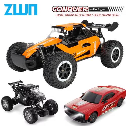 ZWN 1:20 RC Drift Car With Led Lights 2.4G Radio Remote Cont