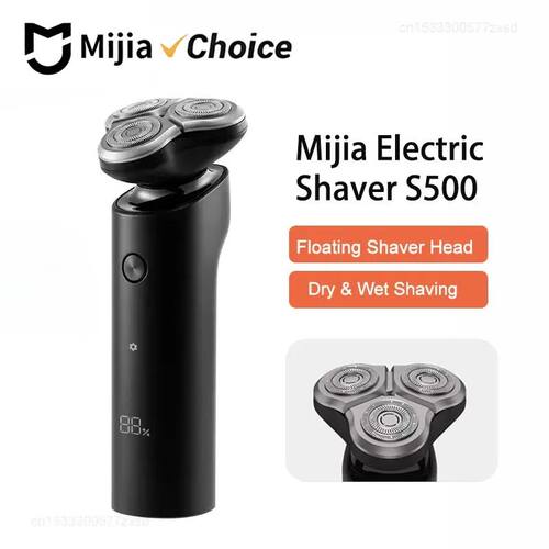 Mijia S500 Electric Shaver 3 Blade Men's Dry & Wet Shaving W