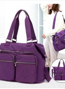 Women's Fashion Top-Handle Bag for Women Big Handbag Nylon C