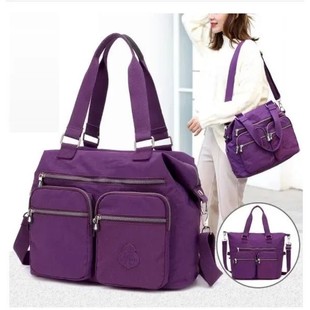 Women's Fashion Top-Handle Bag for Women Big Handbag Nylon C